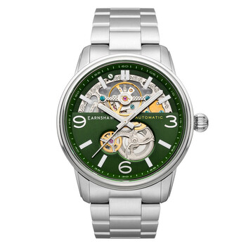 Đồng hồ Thomas Earnshaw Carlyle Skeleton Mặt Xanh Lá ES-8178-33 Nam Chính hãng Sale giá Rẻ tại XaXi World