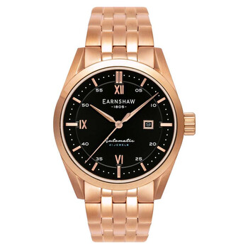 Đồng hồ Thomas Earnshaw Smith Precisto Automatic Mặt Đen ES-8811-55 Nam Chính hãng Sale giá Rẻ tại XaXi World