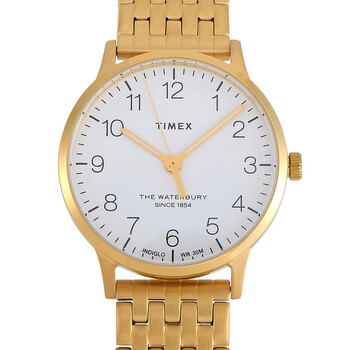 Đồng hồ Timex Waterbury Classic Quartz Mặt Trắng TW2R72700 Nữ Chính hãng Sale giá Rẻ tại XaXi World