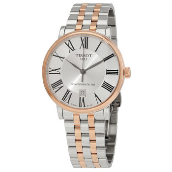 Đồng hồ Tissot Carson Automatic Mặt Bạc Dây Demi T122.407.22.033.00 Nam Chính hãng Sale giá Rẻ tại XaXi World