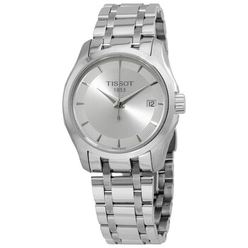 Đồng hồ Tissot Couturier Quartz Mặt Bạc T035.210.11.031.00 Nữ Chính hãng Sale giá Rẻ tại XaXi World