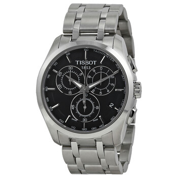 Đồng hồ Tissot Couturier Chronograph Mặt Đen T035.617.11.051.00 Nam Chính hãng Sale giá Rẻ tại XaXi World