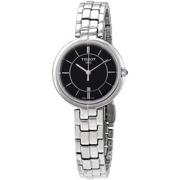 Đồng hồ Tissot Flamingo Mặt Đen Stainless Steel T094.210.11.051.00 Nữ Chính hãng Sale giá Rẻ tại XaXi World