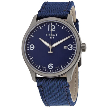 Đồng hồ Tissot Gent XL Quartz Mặt Xanh Blue Fabric T116.410.37.047.00 Nam Chính hãng Sale giá Rẻ tại XaXi World