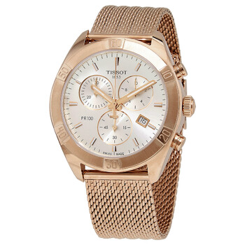 Đồng hồ Tissot PR 100 Chronograph Quartz Mặt Bạc T101.917.33.031.00 Nam Chính hãng Sale giá Rẻ tại XaXi World