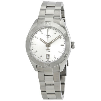 Đồng hồ Tissot PR100 Mặt Bạc Stainless Steel T101.910.11.031.00 Nữ Chính hãng Sale giá Rẻ tại XaXi World