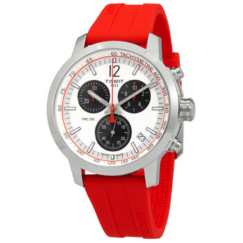 Đồng hồ Tissot PRC 200 Chronograph Quartz Mặt Bạc T114.417.17.037.02 Nam Chính hãng Sale giá Rẻ tại XaXi World