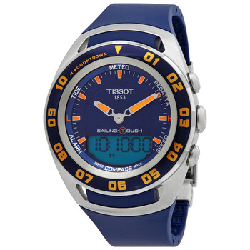 Đồng hồ Tissot Sailing Touch Perpetual Alarm World Time Chronograph Quartz Analog-Digital Mặt Xanh T056.420.27.041.01 Nam Chính hãng Sale giá Rẻ tại XaXi World