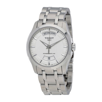 Đồng hồ Tissot Couturier Automatic Mặt Bạc T0354071103101 Unisex Chính hãng Sale giá Rẻ tại XaXi World