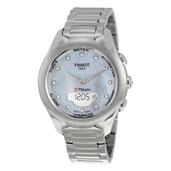 Đồng hồ Tissot T-Touch Expert Solar Perpetual Alarm Chronograph Diamond T075.220.11.106.00 Nữ Chính hãng Sale giá Rẻ tại XaXi World