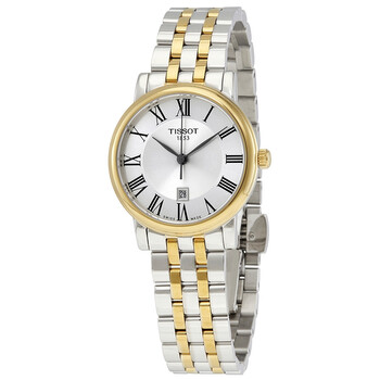 Đồng hồ Tissot Carson Premium Lady Quartz Mặt Bạc T122.210.22.033.00 Nữ Chính hãng Sale giá Rẻ tại XaXi World