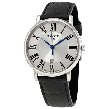 Đồng hồ Tissot Carson Premium Quartz Mặt Bạc T122.410.16.033.00 Nam Chính hãng Sale giá Rẻ tại XaXi World