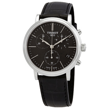 Đồng hồ Tissot Chronograph Quartz Mặt Đen T122.417.16.051.00 Nam Chính hãng Sale giá Rẻ tại XaXi World