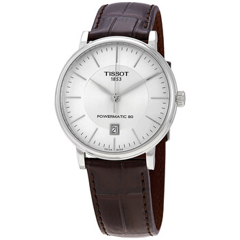 Đồng hồ Tissot Carson Premium Automatic Mặt Bạc T1224071603100 Nam Chính hãng Sale giá Rẻ tại XaXi World