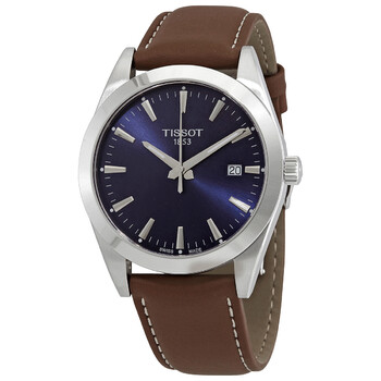 Đồng hồ Tissot Gentleman Quartz Mặt Xanh T127.410.16.041.00 Nam Chính hãng Sale giá Rẻ tại XaXi World