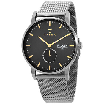 Đồng hồ Triwa Smoky Falken Mesh Quartz Smoke Sunray Dial FAST119ME021212 Unisex Chính hãng Sale giá Rẻ tại XaXi World