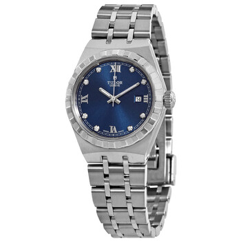 Đồng hồ Tudor Royal Automatic Diamond Mặt Xanh M28300-0007 Unisex Chính hãng Sale giá Rẻ tại XaXi World
