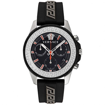 Đồng hồ Versace Greca Action Chronograph Quartz Mặt Đen VE3J00222 Nam Chính hãng Sale giá Rẻ tại XaXi World