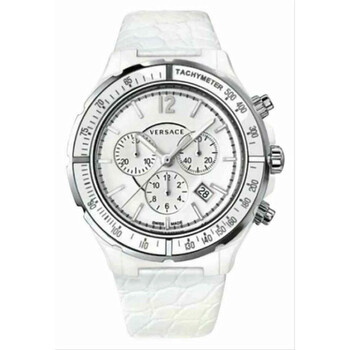 Đồng hồ Versace Versace DV Chronograph Quartz Mặt Trắng 28CCS1D001 Nữ Chính hãng Sale giá Rẻ tại XaXi World