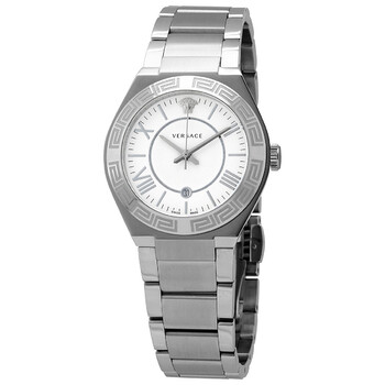 Đồng hồ Versace Quartz Mặt Trắng Stainless Steel VEAX00118 Nữ Chính hãng Sale giá Rẻ tại XaXi World