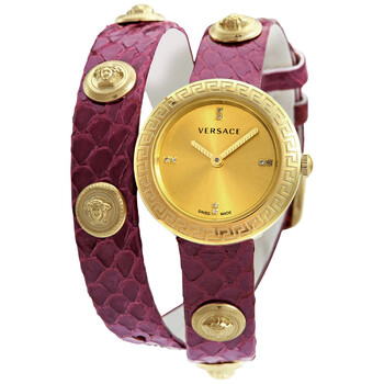 Đồng hồ Versace Quartz Diamond Mặt Vàng VERF01118 Unisex Chính hãng Sale giá Rẻ tại XaXi World