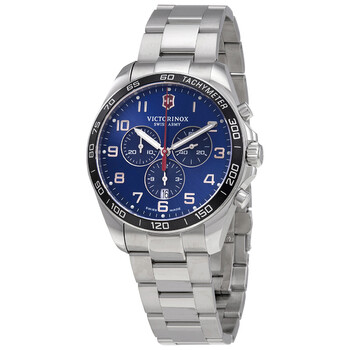 Đồng hồ Victorinox FieldForce Classic Chronograph Quartz Mặt Xanh 241901 Nam Chính hãng Sale giá Rẻ tại XaXi World