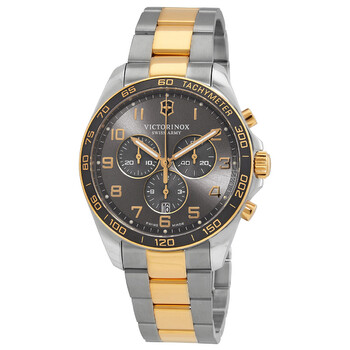 Đồng hồ Victorinox FieldForce Classic Chronograph Quartz Mặt Xám 241902 Nam Chính hãng Sale giá Rẻ tại XaXi World