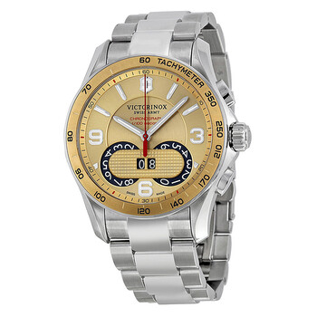 Đồng hồ Victorinox Swiss Army Chrono Classic Mặt Sâm Banh 241619 Nam Chính hãng Sale giá Rẻ tại XaXi World