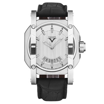 Đồng hồ Visconti Up To Date Elegance Automatic Mặt Bạc W101-00-101-01 Nam Chính hãng Sale giá Rẻ tại XaXi World