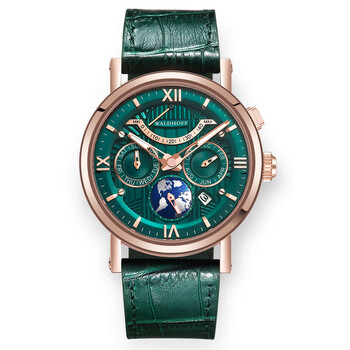 Đồng hồ Waldhoff Multimatic II Automatic Mặt Xanh Lá Waldhoff Multimatic II Emerald Nam Chính hãng Sale giá Rẻ tại XaXi World