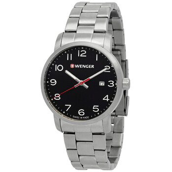 Đồng hồ Wenger Avenue Quartz Mặt Đen 01.1641.102 Nam Chính hãng Sale giá Rẻ tại XaXi World