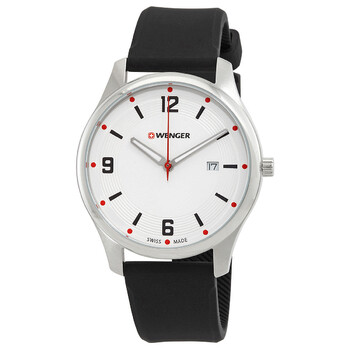 Đồng hồ Wenger City Active Quartz Mặt Trắng 01.1441.108 Nam Chính hãng Sale giá Rẻ tại XaXi World