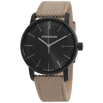 Đồng hồ Wenger Urban Clasic Quartz Mặt Đen 01.1741.138 Nam Chính hãng Sale giá Rẻ tại XaXi World