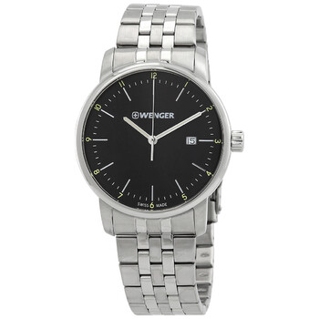 Đồng hồ Wenger Urban Classic Quartz Mặt Đen 01.1741.122 Nam Chính hãng Sale giá Rẻ tại XaXi World