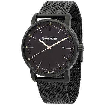 Đồng hồ Wenger Urban Classic Quartz Mặt Đen 01.1741.137 Nam Chính hãng Sale giá Rẻ tại XaXi World
