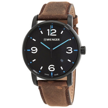 Đồng hồ Wenger Urban Metropolitan Quartz Mặt Đen 01.1741.135 Nam Chính hãng Sale giá Rẻ tại XaXi World
