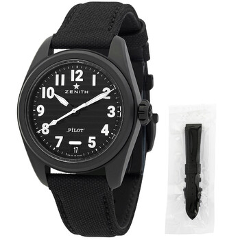 Đồng hồ Zenith Pilot Automatic Mặt Đen 49.4000.3620/21.I001 Nam Chính hãng Sale giá Rẻ tại XaXi World