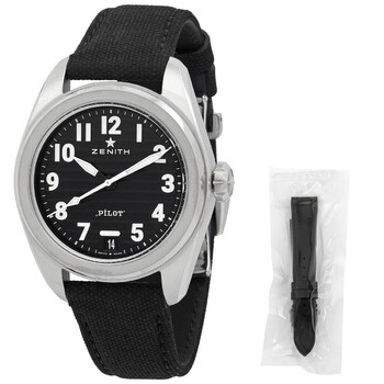 Đồng hồ Zenith Pilot Automatic Mặt Đen 03.4000.3620/21.I001 Nam Chính hãng Sale giá Rẻ tại XaXi World