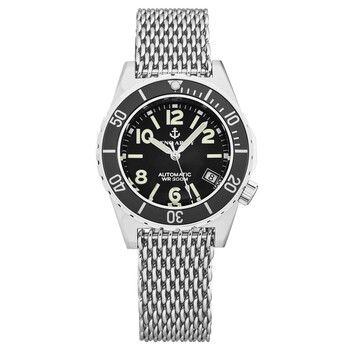 Đồng hồ Zeno Army diver Automatic Mặt Đen 485N-A1MM Nam Chính hãng Sale giá Rẻ tại XaXi World