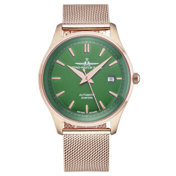 Đồng hồ Zeno Jules Classic Automatic Mặt Xanh Lá 4942-2824PGRG81 Nam Chính hãng Sale giá Rẻ tại XaXi World