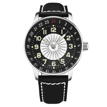 Đồng hồ Zeno Pilot Automatic Mặt Đen P554WT-B1 Nam Chính hãng Sale giá Rẻ tại XaXi World