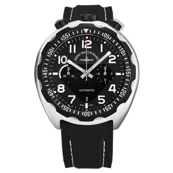 Đồng hồ Zeno Pilot bulhed Chronograph Automatic Mặt Đen 6528-THD-A1 Nam Chính hãng Sale giá Rẻ tại XaXi World