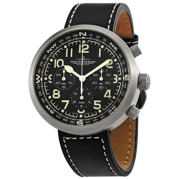 Đồng hồ Zeno Ronda Auto Chronograph Automatic Mặt Đen B560-A1 Nam Chính hãng Sale giá Rẻ tại XaXi World