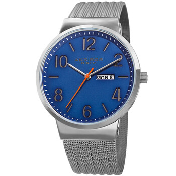 Đồng hồ Akribos Xxiv Womens Casual Quartz (máy pin) Mặt Xanh P50183 Nam Chính hãng Sale giá Rẻ tại XaXi World