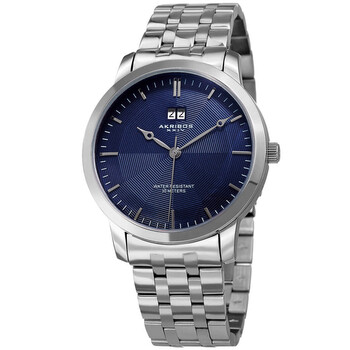 Đồng hồ Akribos Xxiv Womens Casual Quartz (máy pin) Mặt Xanh P50185 Nam Chính hãng Sale giá Rẻ tại XaXi World