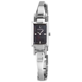 Đồng Hồ Bulova Classic Quartz (máy Pin) Black Mặt Khảm Xà Cừ 96P209 Nữ ...