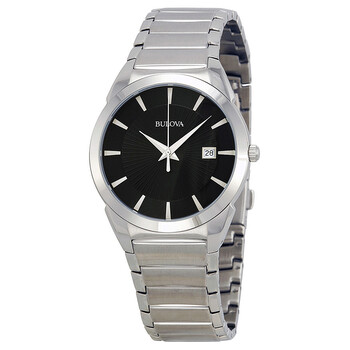 Đồng hồ Bulova Classic Mặt Số Đen Vỏ Thép Không Gỉ 96B149 Nam Chính hãng Sale giá Rẻ tại XaXi World