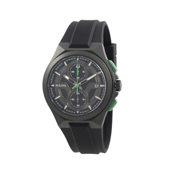 Đồng hồ Bulova Maquina Chronograph Quartz (máy pin) Mặt Số Đen 98B381 Nam Chính hãng Sale giá Rẻ tại XaXi World