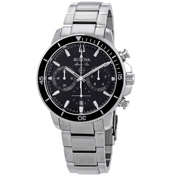 Đồng hồ Bulova Marine Star Chronograph Mặt Số Đen 96B272 Nam Chính hãng Sale giá Rẻ tại XaXi World
