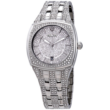 Đồng hồ Bulova Swarovski Crystal Pave 96B296 Nam Chính hãng Sale giá Rẻ tại XaXi World